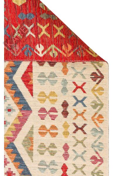 NOMAD NMD 08 LIGHT MULTY Yıkanabilir, Çift Taraflı Kullanıma Uygun Yumuşak Tuşeli Otantik Kilim