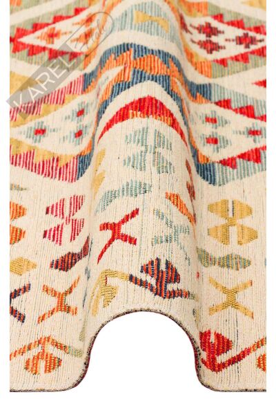 NOMAD NMD 08 LIGHT MULTY Yıkanabilir, Çift Taraflı Kullanıma Uygun Yumuşak Tuşeli Otantik Kilim
