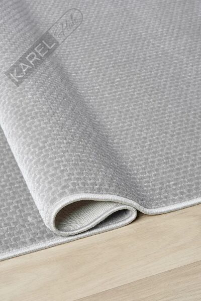 Seyran Halı Mono 889 Gri Koleksiyonu Bohem Akrilik Saçaklı Hali