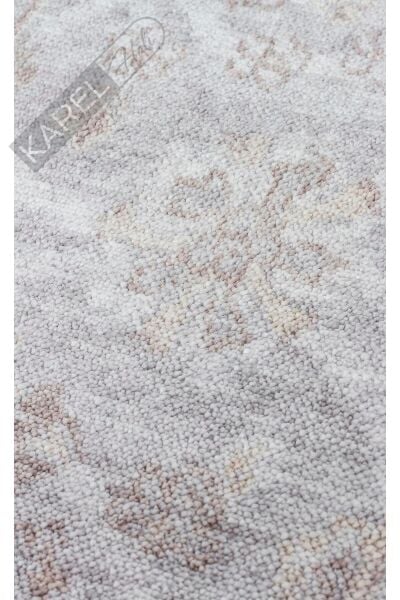 TAFTAN TF 07 D. GREY ANTRASIT  Pakistan Overdyed Tarzı Özel Hav Vermeyen ve El Emeği ile Özel Tezgah