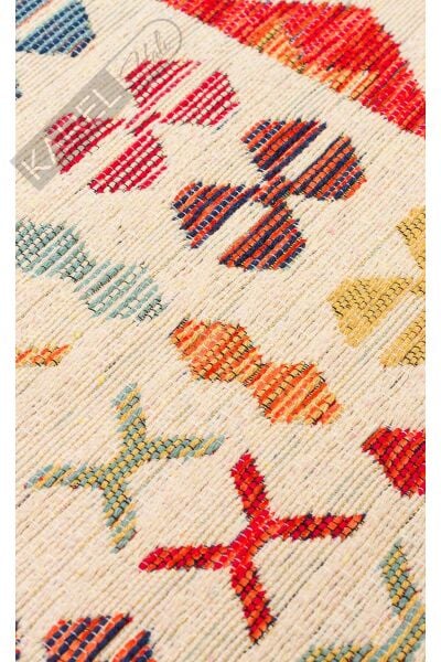 NOMAD NMD 08 LIGHT MULTY Yıkanabilir, Çift Taraflı Kullanıma Uygun Yumuşak Tuşeli Otantik Kilim