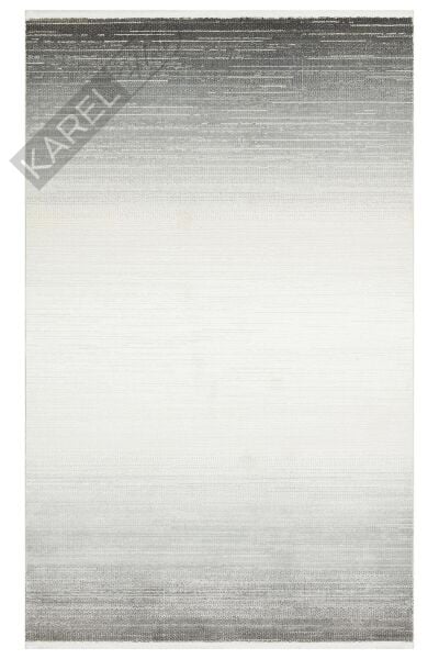 LAGOS XW LGS 16 CREAM GREY XW Hav Toz Vermez Eskitme Desenli Modern Makine Halısı