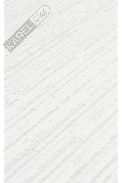 LAGOS XW LGS 16 CREAM GREY XW Hav Toz Vermez Eskitme Desenli Modern Makine Halısı