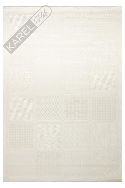 MONO LUX MNO LUX 02 VIZON Kaymaz Tabanlı Modern Desenlere Sahip İnce Halı