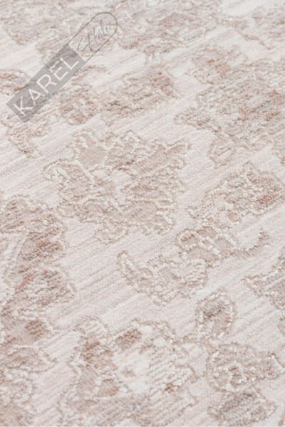 MAHAL MOOD MHL MOOD 03 CREAM BEIGE Klasik Desenli Yüksek Kalite Sık Dokuma Salon Halısı