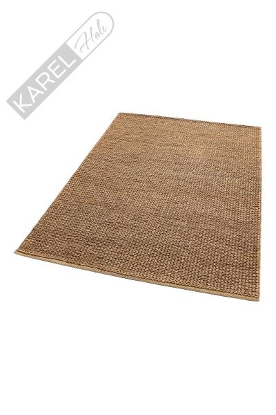 CHOTI CHOTI BROWN-4  El Dokuma Naturel Jüt Hasır Halı