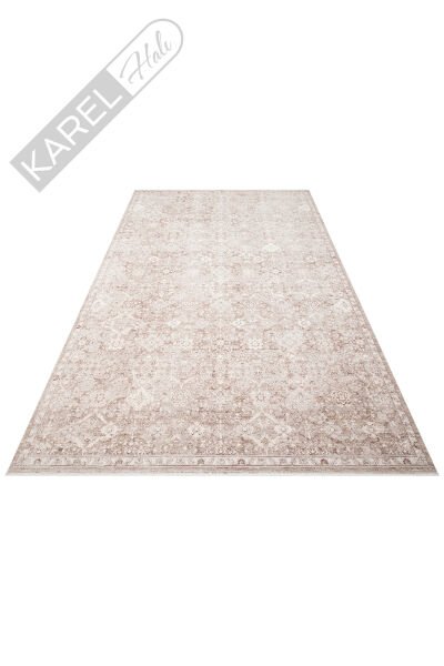 MAHAL MOOD MHL MOOD 07 BEIGE Klasik Desenli Yüksek Kalite Sık Dokuma Salon Halısı