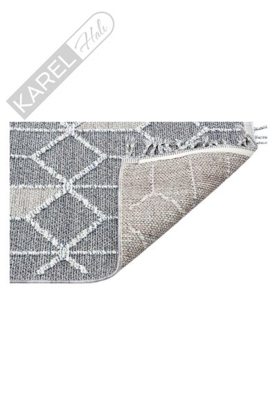 SOHO SH 03 GREY  Hav Toz Vermez Hasır Dokuma Modern Makine Halısı