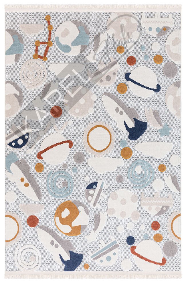 İpek Mekik Halı Risby Kids 1806A Antialerjik Tozumaz Cocuk Halısı