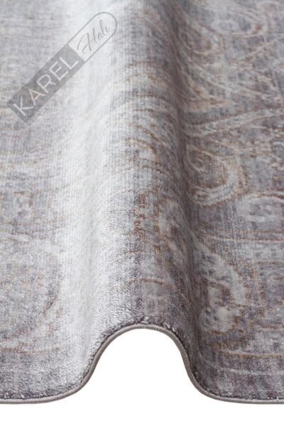 Taftan Tf 03 D.grey Bronze Pakistan Overdyed Tarzı Özel Hav Vermeyen Ve El Emeği Ile Özel Tezgahlar