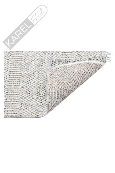 SOHO SH 01 GREY Hav Toz Vermez Hasır Dokuma Modern Makine Halısı