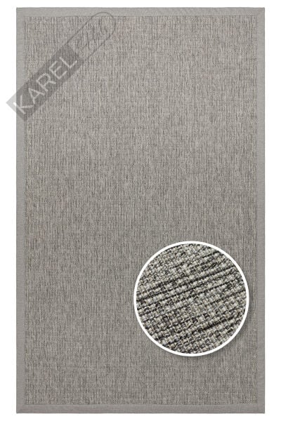 Sisal Halı Vnt 2705 Grey Brd Grey Iç Ve Dış Mekan Kullanımına Uygun Sisal