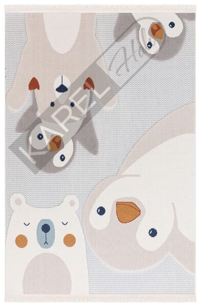 İpek Mekik Halı Risby Kids 1808A Antialerjik Tozumaz Cocuk Halısı