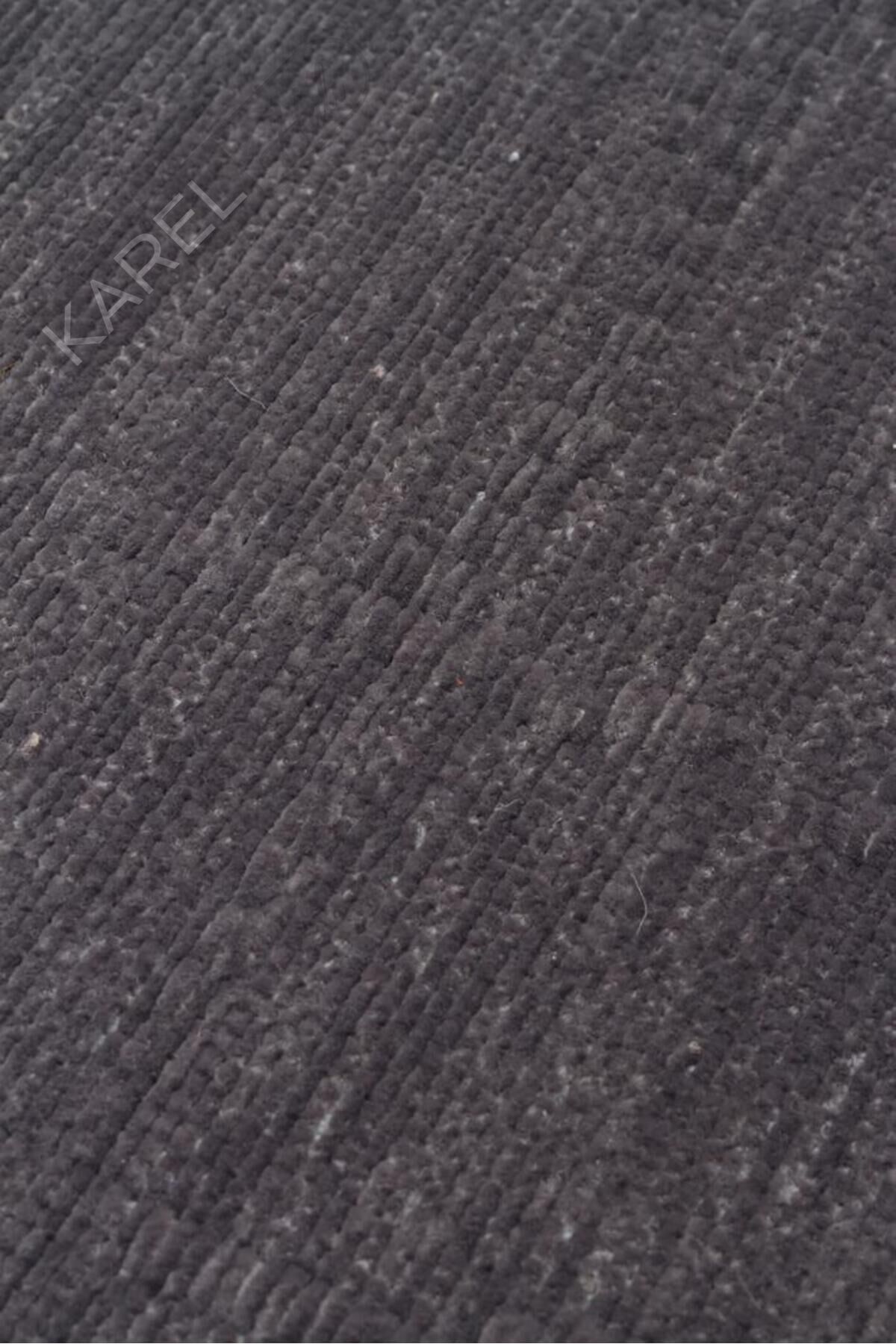 LIZA KILIM LIZ 02 ANTRASIT Hav Toz Vermez Kaymaz Tabanlı Yıkanabilir Düz Renk Kilim