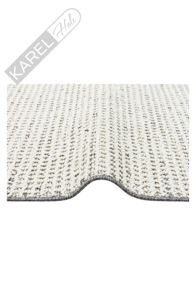 SOHO SH 13 CREAM GREY Hav Toz Vermez Hasır Dokuma Modern Makine Halısı