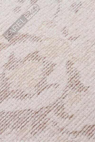 LIZA KILIM XW LIZ 03 WHITE XW Hav Toz Vermez Kaymaz Tabanlı Yıkanabilir Düz Renk Kilim