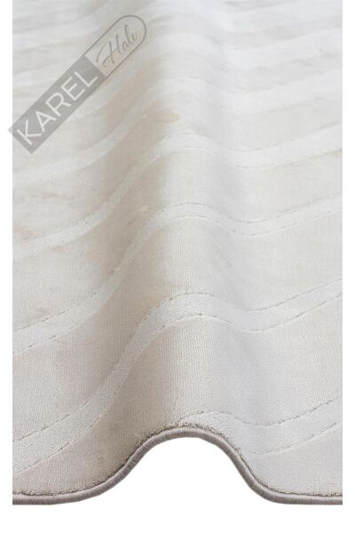 MERANO MRN 02 CREAM Geometrik Desenli Yüksek Kalite Sık Dokuma Salon Halısı