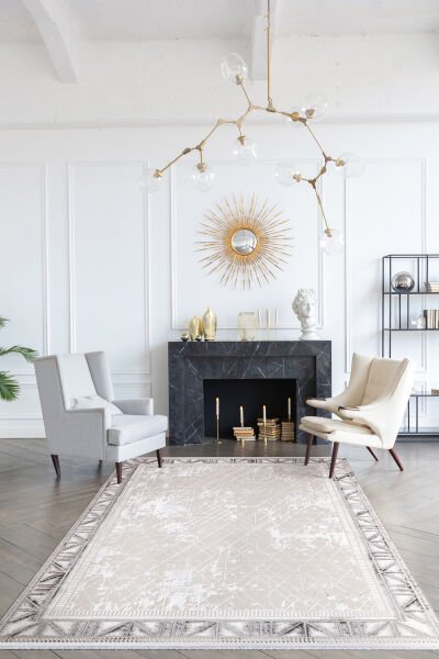 İpek Halı Sihir Koleksiyonu 17357 Polyester Halı