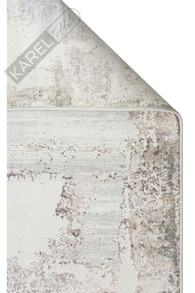 PALMIRA PLM 02 CREAM GREY Yüksek Kaliteli Sık Dokuma Modern Salon Halısı