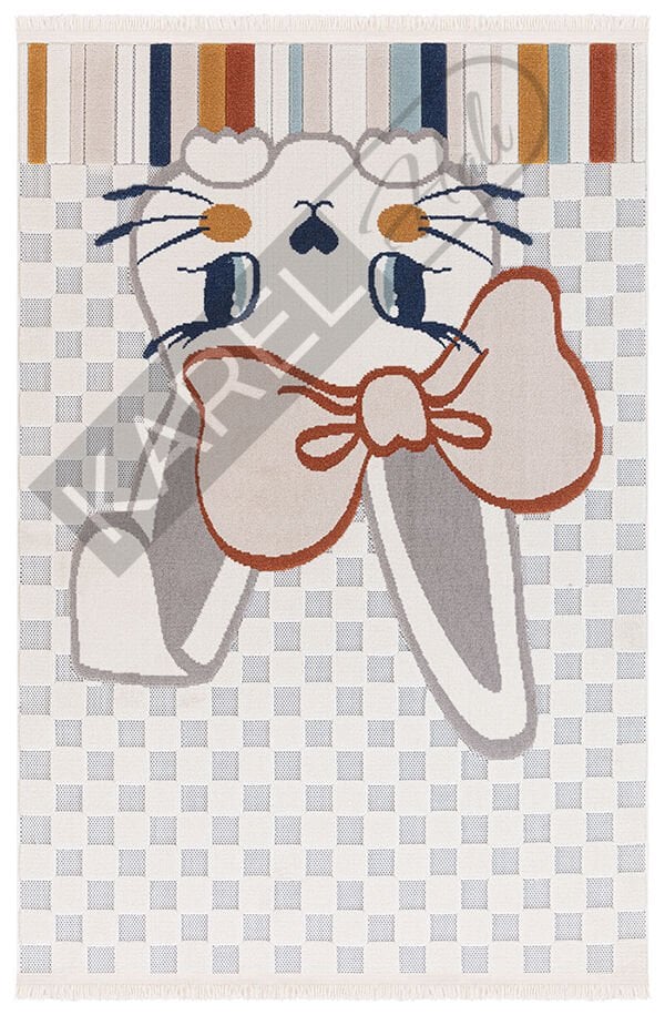 İpek Mekik Halı Risby Kids 1812A Antialerjik Tozumaz Cocuk Halısı