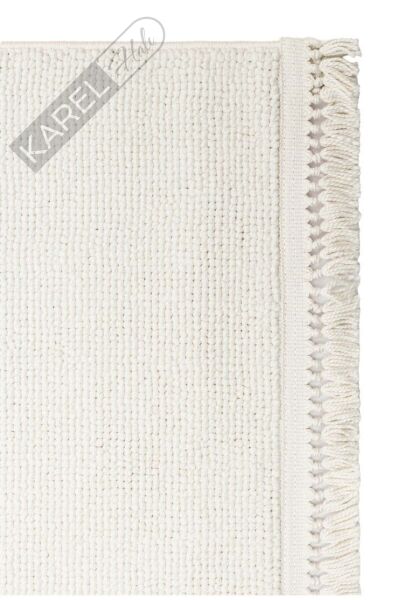 OSLO OSL PLAIN WHITE Hav Toz Vermez Hasır Dokuma Modern Makine Halısı