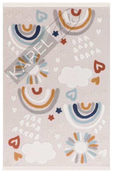 İpek Mekik Halı Risby Kids 1813A Antialerjik Tozumaz Cocuk Halısı