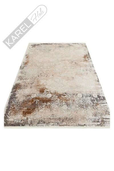 PALMIRA XW PLM 06 BEIGE XW Yüksek Kaliteli Sık Dokuma Modern Salon Halısı