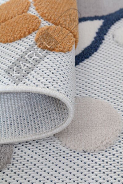 İpek Mekik Halı Risby Kids 1814A Antialerjik Tozumaz Cocuk Halısı