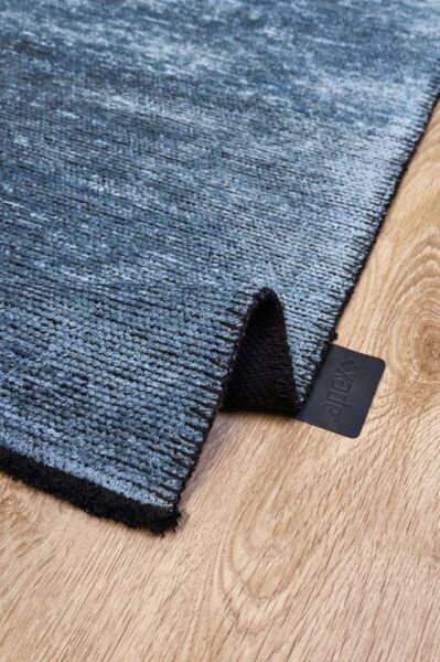 Apex Halı Hare Plus 8917 Mavi Akrilik Kilim Yıkanabilir