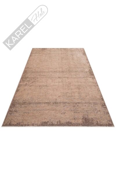 LIZA KILIM XW LIZ 05 VIZON XW Hav Toz Vermez Kaymaz Tabanlı Yıkanabilir Düz Renk Kilim