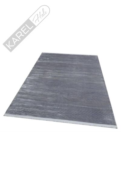 Parlak Yüksek Alçak Dokulu Modern Makine Halısı