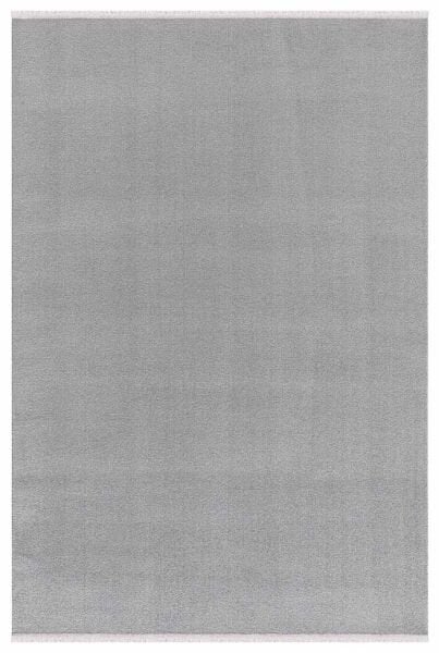 İpek Halı 3403A Polyester Düz Renk Pelus Halı
