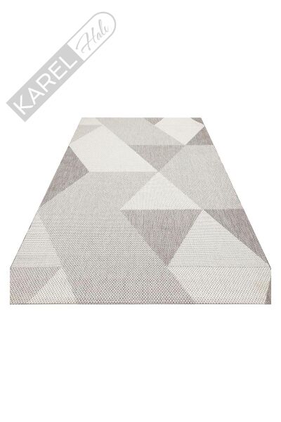 MONO MNO 03 GREY Hav Toz Vermez Kaymaz Tabanlı İnce Halı