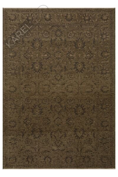 LIZA KILIM XW LIZ 03 GREEN XW Hav Toz Vermez Kaymaz Tabanlı Yıkanabilir Düz Renk Kilim