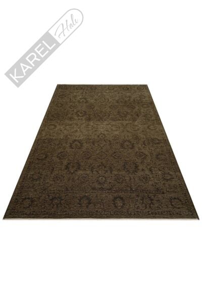 LIZA KILIM XW LIZ 03 GREEN XW Hav Toz Vermez Kaymaz Tabanlı Yıkanabilir Düz Renk Kilim