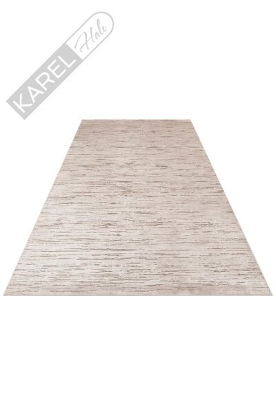 SIERRA SR 01 STONE Yüksek Alçak Oyma Dokuya Sahip Sık Dokuma Modern Salon Halısı