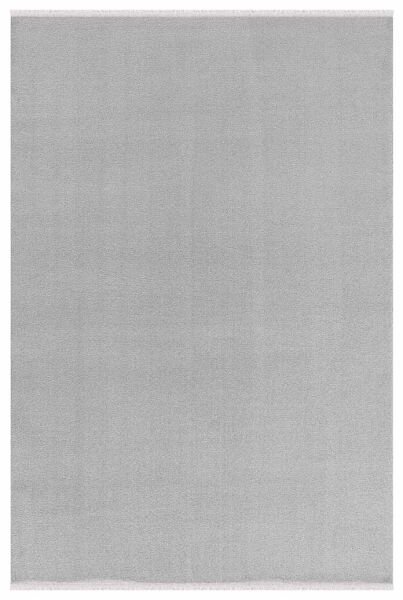 İpek Halı 3401A Polyester Düz Renk Pelus Halı
