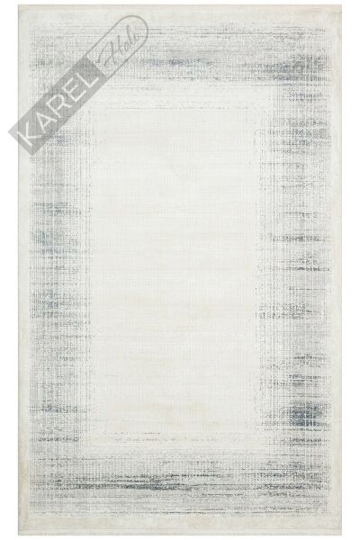 LAGOS XW LGS 08 CREAM SILVER XW Hav Toz Vermez Eskitme Desenli Modern Makine Halısı