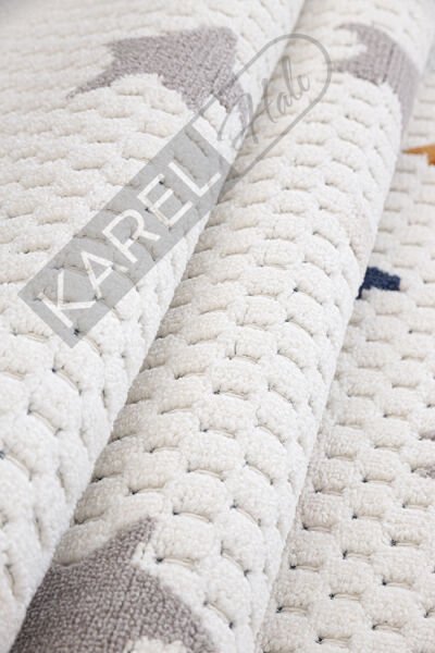 İpek Mekik Halı Risby Kids Yuvarlak 1807A Antialerjik Tozumaz Cocuk Halısı