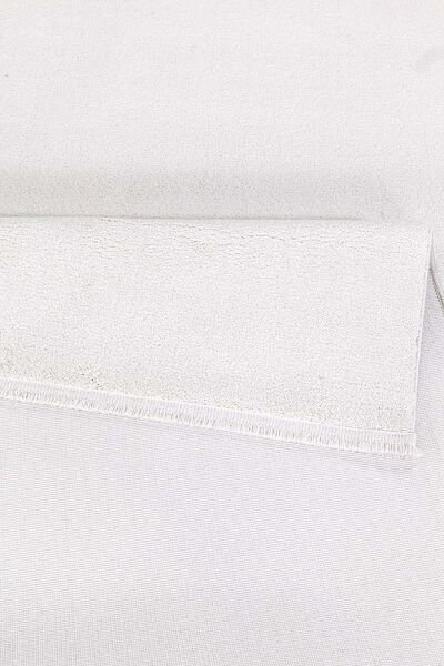 İpek Halı 3404A Polyester Düz Renk Pelus Halı