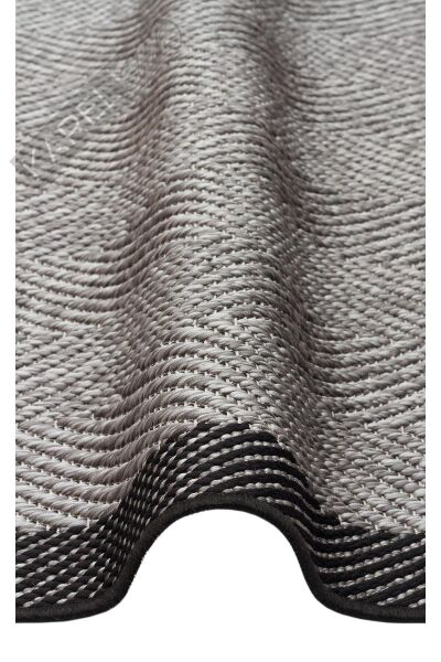 MONO MNO 02 DARK GREY Hav Toz Vermez Kaymaz Tabanlı İnce Halı