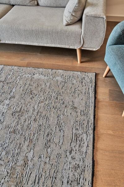 Apex Halı Hare Premium 1331 Bej Krem Akrilik Kilim Yıkanabilir