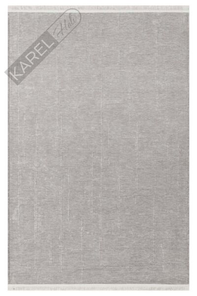 LIZA KILIM LIZ 02 GREY Hav Toz Vermez Kaymaz Tabanlı Yıkanabilir Düz Renk Kilim