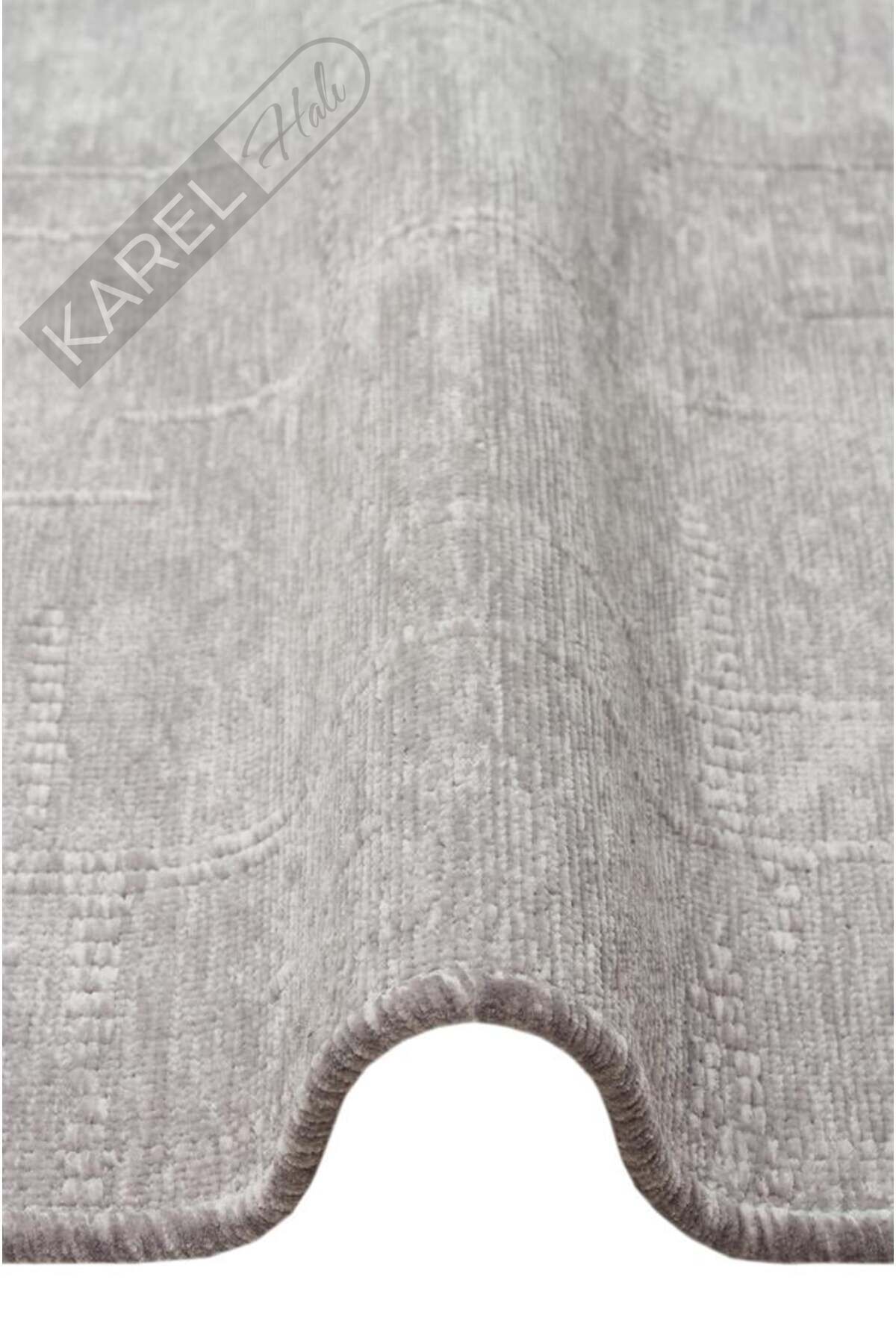 LIZA KILIM LIZ 02 GREY Hav Toz Vermez Kaymaz Tabanlı Yıkanabilir Düz Renk Kilim