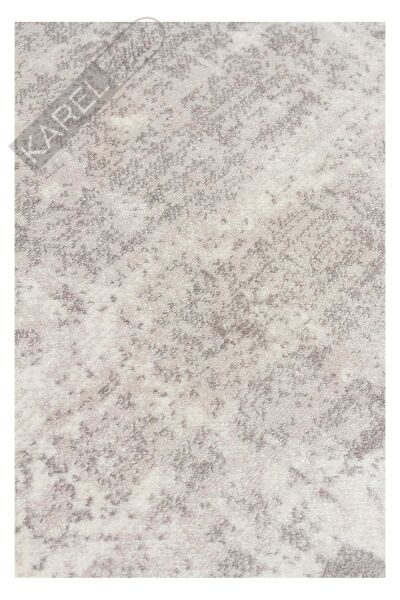 MERANO MRN 01 CREAM GREY Geometrik Desenli Yüksek Kalite Sık Dokuma Salon Halısı