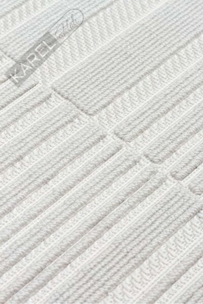 MONO LOOP MNO LOOP 01 GREY Bukleli Sisal Dokuma Yıkanabilir Hav Vermez Kaymaz Tabanlı Kolay Temizle