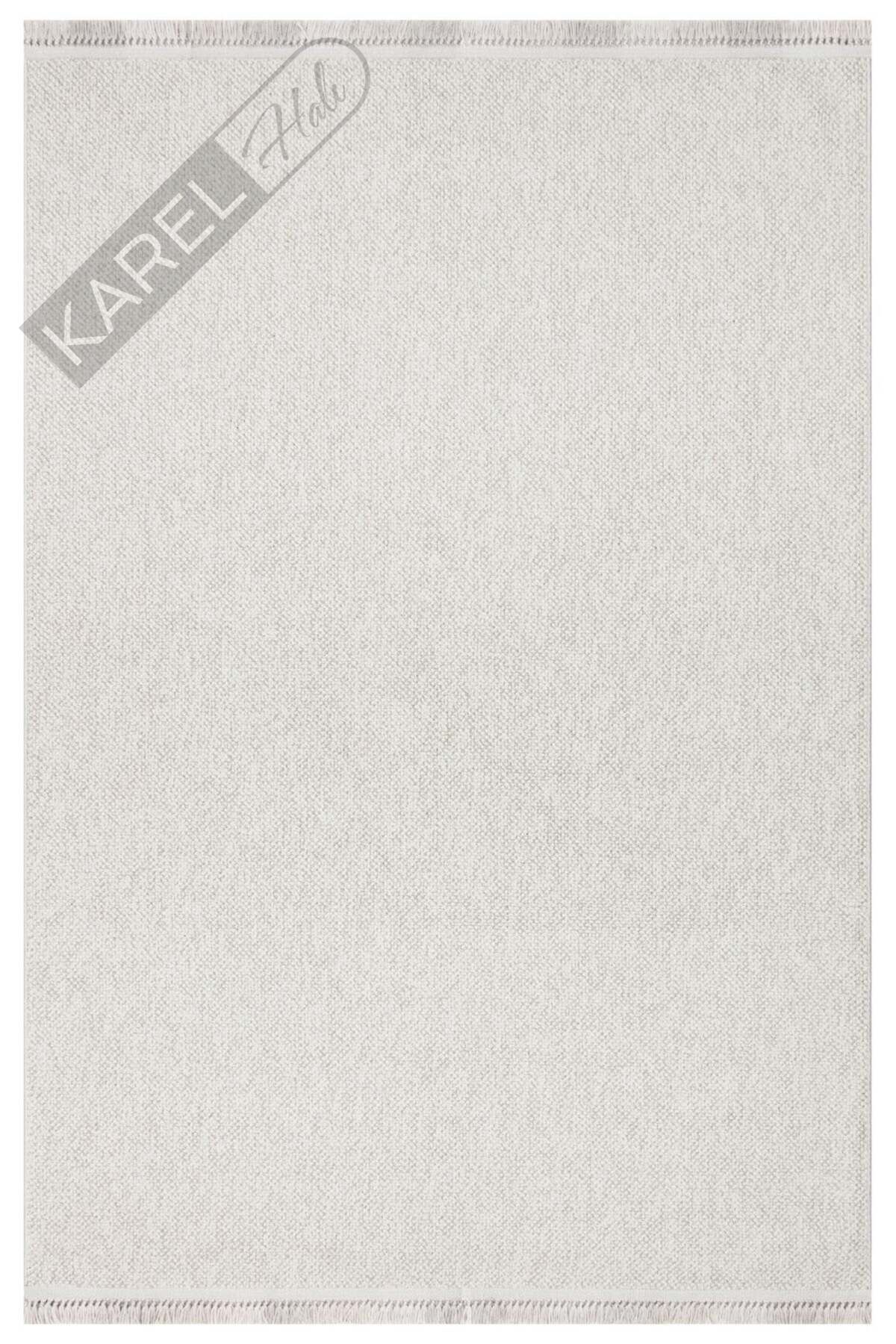 OSLO OSL PLAIN GREY  Hav Toz Vermez Hasır Dokuma Modern Makine Halısı
