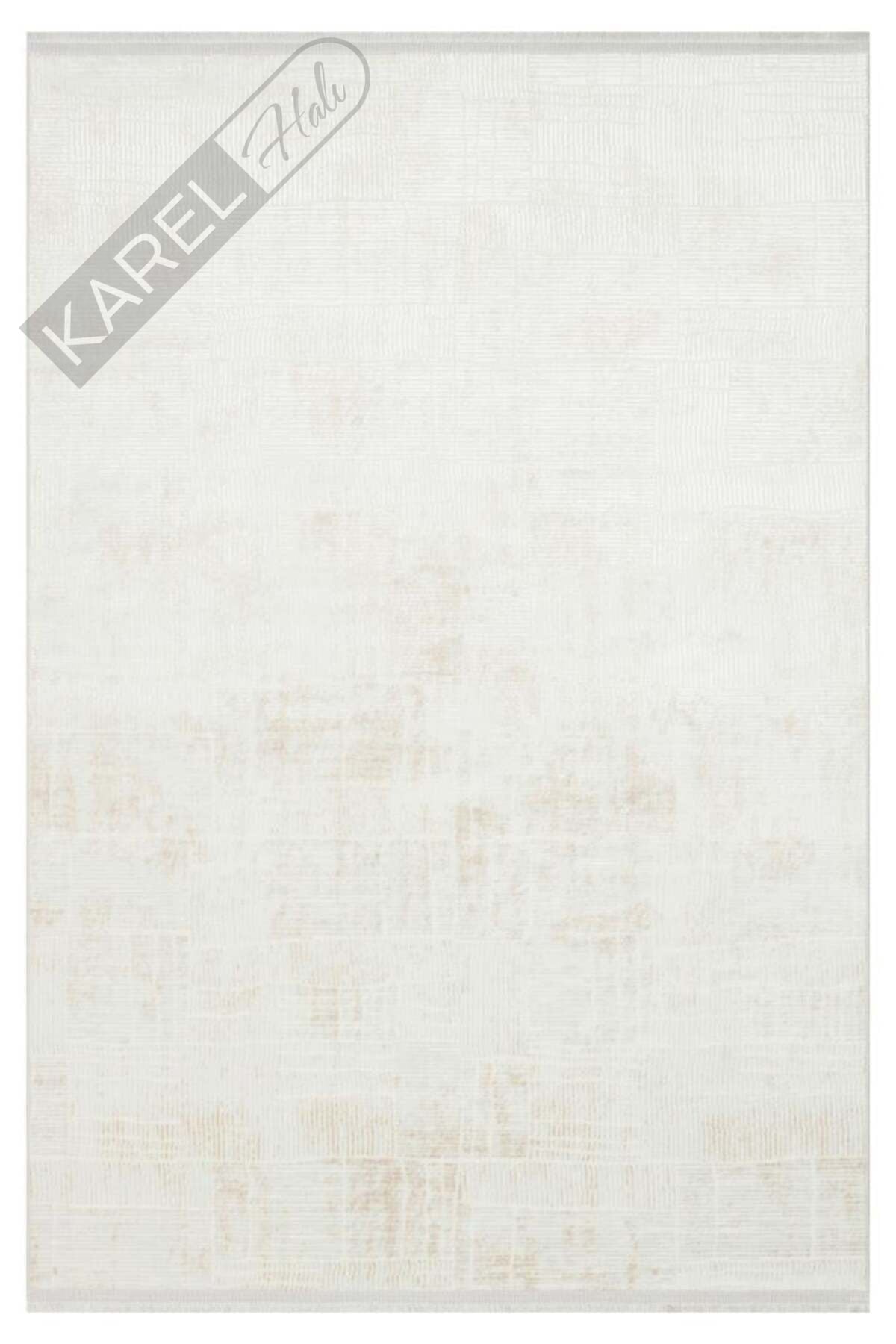 SATEEN ST 23 CREAM XW Hav Toz Vermez Yıkanabilir Kaymaz İnce Dokuma Modern Halı