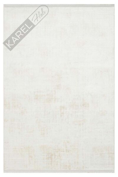 SATEEN ST 23 CREAM XW Hav Toz Vermez Yıkanabilir Kaymaz İnce Dokuma Modern Halı