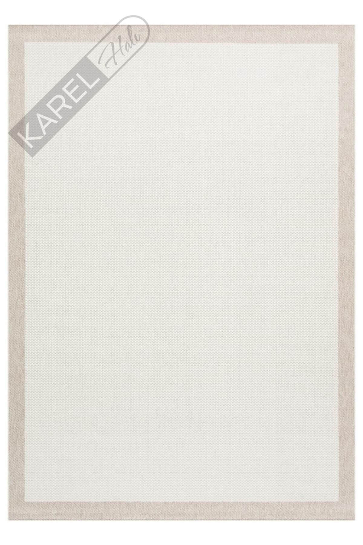 MONO MNO 05 CREAM BEIGE Hav Toz Vermez Kaymaz Tabanlı İnce Halı